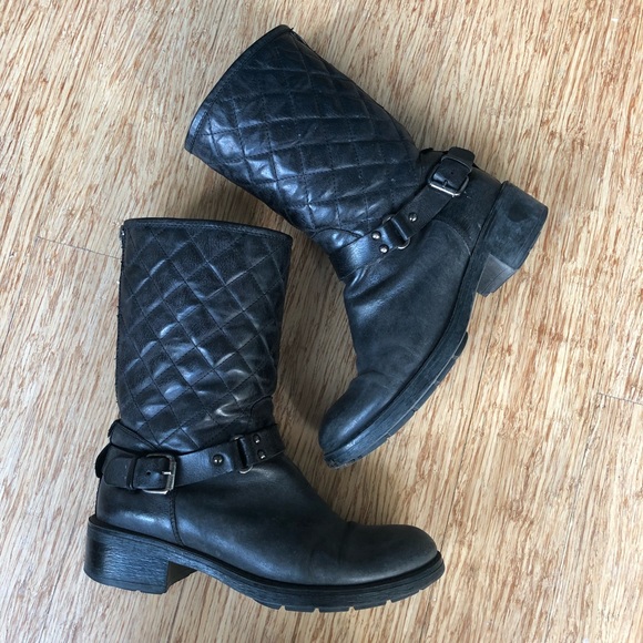 aquatalia quilted boots